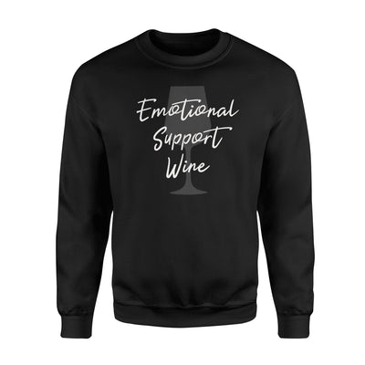 Emotional Support Wine Sweatshirt