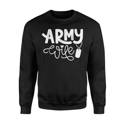 Army Wife For Women Gift For Military Wife Sweatshirt