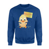 Cute Happy Easter For Kids  Fleece Sweatshirt