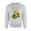 Avocado Vegan Cute Couple Joke Sweatshirt