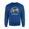 Aspen Colorado Co Vintage Hiking Mountains Sweatshirt