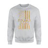 Trump 2020 American Flag Gold Sweatshirt