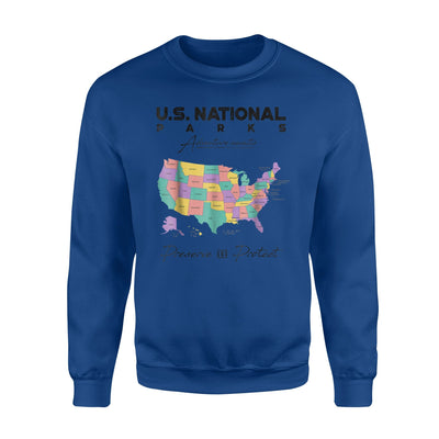 Hiking US National Parks Awesome Mountain Gift Sweatshirt