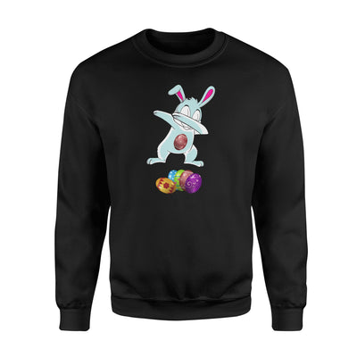 Easter Bunny Dabbing , Bunny Dab  Gift Outfit Fleece Sweatshirt