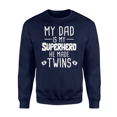 Baby Shower Twins Announcement T-Shirt Gift Son Boy Girl Sweatshirt