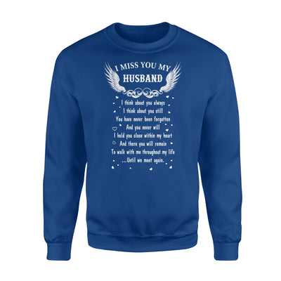 I Miss You My Husband Sweatshirt