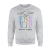 Happy Vibes Adult Humor Sex Joke Positive Vibrators Sweatshirt