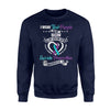 I Wear Teal Purple For My Son Suicide Prevention Sweatshirt