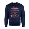 I'm Support Giving Husband Loving Roughnecks Wife Sweatshirt