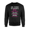 Air Force Veteran's Wife Sweatshirt