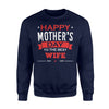 Happy Mother's Day To The Best Wife Mother's Day Gift Sweatshirt