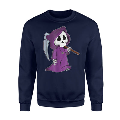 Circle Game Funny Grim Reaper Halloween Joke Sweatshirt