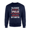 Blessed By God Spoiled By My Husband Sweatshirt