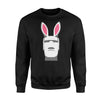 Easter April 1 Fools Day Funny  Fleece Sweatshirt