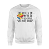 Get More Books, Funny Reading, Reader Gift Sweatshirt