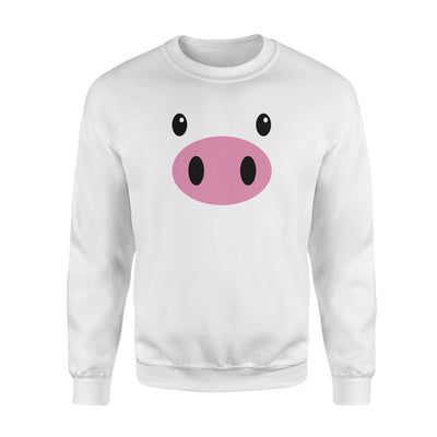 Funny Pig Face Cute Swine Face Halloween Gift Sweatshirt