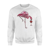 Flamingo Wine Tasting Humor Drinking Sweatshirt