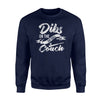 Dibs On The Coach Softball Coach's Wife Sweatshirt