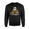 Guinea Pig Book Reading Cavy Pet Librarian Sweatshirt