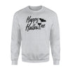 Happy Hallowine Long Sleeve Halloween Wine Gift Sweatshirt