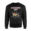 Arizona AZ SUV Funny Joke Horse Mule Souvenir Gift Sweatshirt