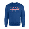 Flamingo Loves Wine Sweatshirt