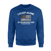 EMT Wife I Sleep Alone So You Sleep Safe Sweatshirt