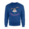 Bunny Easter   For Boys And Girls  Fleece Sweatshirt