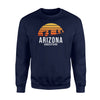 Arizona Hiking Retro Sunset Sweatshirt