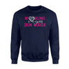 Iron Worker My Heart Belongs Iron Workers Wife Sweatshirt