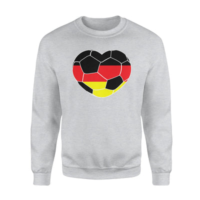 Germany Soccer Ball Heart Jersey German Football Gift Sweatshirt