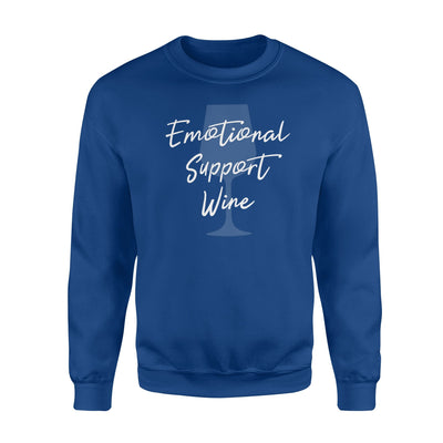 Emotional Support Wine Sweatshirt