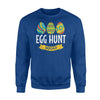 Easter Egg Hunt  Toddler, Squad Tee For Egg Hunt Basket Fleece Sweatshirt