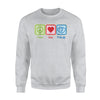 Peace Love Midwife Awesome Midwives Day Midwifery Sweatshirt