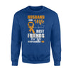 Husband Wife Best Friends For Life Fight Against Ms Sweatshirt