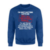 Fun Kill All The Stupid People Joke Gift Sarcastic Sweatshirt