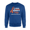 I Wear This Orange Ribbon For My Wife Sweatshirt