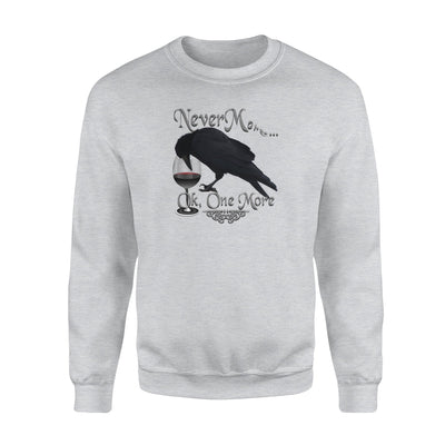 Funny Wine Themed For Women With Clever Poe Reference Sweatshirt