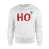 Christmas Ho Ho Ho Christmas Lights Math Joke Sweatshirt