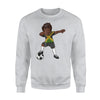 Jamaica Jamaican Dabbing Soccer Boy Football Flag Sweatshirt