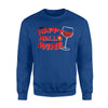 Halloween Happy Hallo Wine For Men And Women Sweatshirt