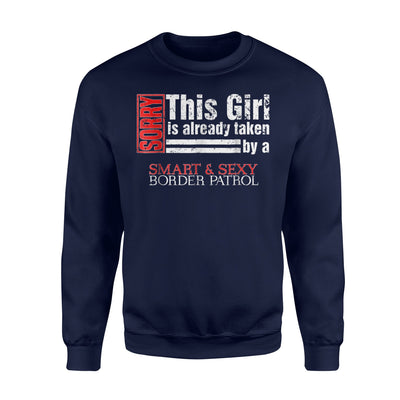 Border Patrol Wife CBP Wife Border Patrol Officer Wife Sweatshirt