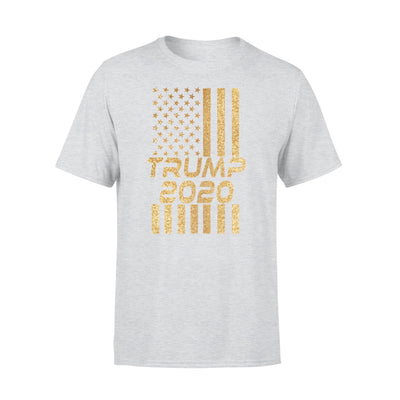 Trump 2020 American Flag Gold T-shirt