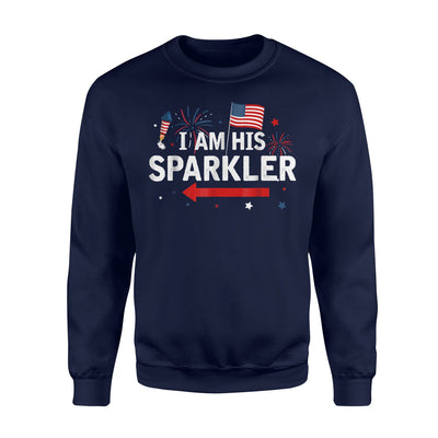 I'm His Sparkler American Wife Her Gifts Sweatshirt