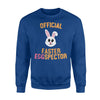 Easter Egg Inspector , Official Easter Eggspector Fleece Sweatshirt