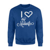 I Love My Midwife  Natural Home Child Birth Sweatshirt