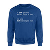 Funny Programming Joke Udp Packet Sweatshirt