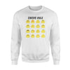 Chicks Rule  Happy Easter Celebration Kids Fleece Sweatshirt