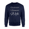 Girlfriend Fiancee Wife Wife Apparel For Women Sweatshirt