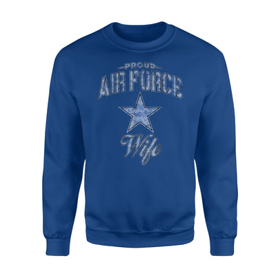 Air Force Wife For Women (Camo) Sweatshirt